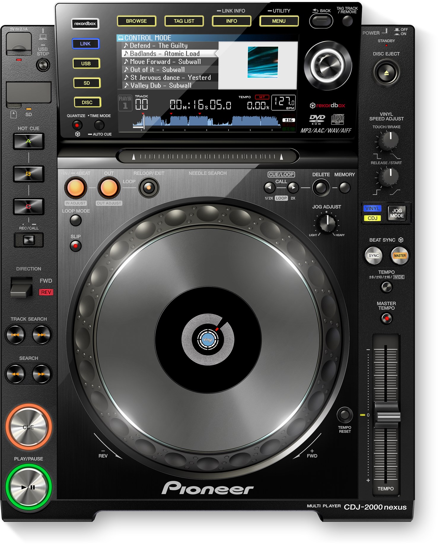 Pioneer CDJ-2000NXS 